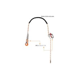 Kaya Safety WPLWAK-6A 3 m Konumlandırma Lanyardı