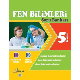 Kaya Yayınları 5. Sınıf Fen Bilimleri Soru Bankası