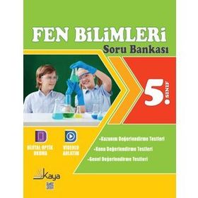 Kaya Yayınları 5. Sınıf Fen Bilimleri Soru Bankası