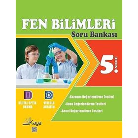 Kaya Yayınları 5. Sınıf Fen Bilimleri Soru Bankası