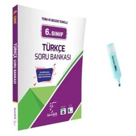 Kaya Yayınları 6. Sınıf Türkçe Soru Bankası Yeni Müfredat