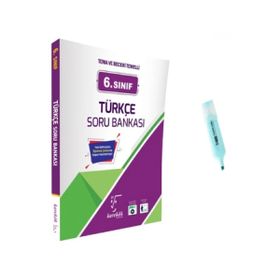Kaya Yayınları 6. Sınıf Türkçe Soru Bankası Yeni Müfredat
