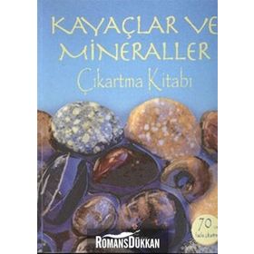 KAYAÇLAR VE MINERALLER ÇIKARTMA KİTABI - LISA MILES