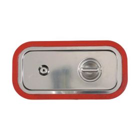 Kayalar GN 2/1, 530 x 650 mm Contalı Gastronorm Küvet Kapağı