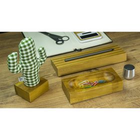 Kayigo İroko Woody İkili Set Organizer