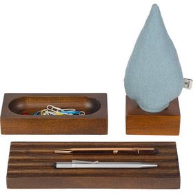 Kayigo Woody Mavi Ladin Üçlü Set Organizer