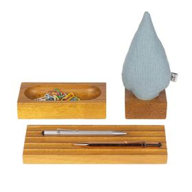 Kayigo Woody Mavi Ladin Üçlü Set Organizer