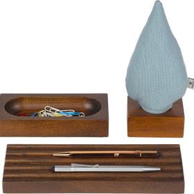 Kayigo Woody Mavi Ladin Üçlü Set Organizer
