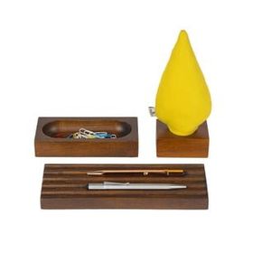 Kayigo Woody Sarı Ladin Üçlü Set Organizer