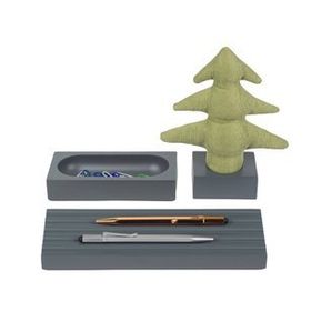 Kayigo Woody Yeşil Çam Üçlü Set Organizer