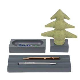Kayigo Woody Yeşil Çam Üçlü Set Organizer
