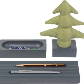 Kayigo Woody Yeşil Çam Üçlü Set Organizer