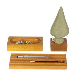 Kayigo Woody Yeşil Selvi Üçlü Set Organizer