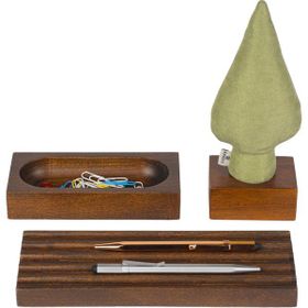 Kayigo Woody Yeşil Selvi Üçlü Set Organizer