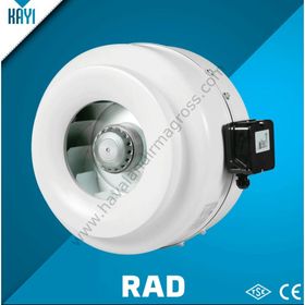 Kayıtes 1120m³/h Rad 250 Yuvarlak Kanal Fanı