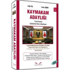 Kaymakam Adaylığı Test Usulü Çözümlü Soru Bankası - Fatih Yel