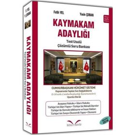 Kaymakam Adaylığı Test Usulü Çözümlü Soru Bankası - Fatih Yel