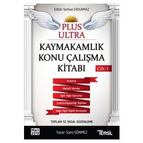 Kaymakamlık Konu Çalışma Kitabı-Cilt 1 - Sami Sönmez
