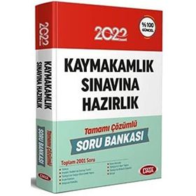 Kaymakamlık Sınavına Hazırlık Tamamı Çözümlü Soru Bankası