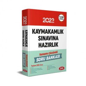 Kaymakamlık Sınavına Hazırlık Tamamı Çözümlü Soru Bankası