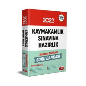 Kaymakamlık Sınavına Hazırlık Tamamı Çözümlü Soru Bankası