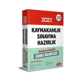 Kaymakamlık Sınavına Hazırlık Tamamı Çözümlü Soru Bankası