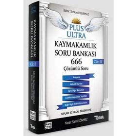 Kaymakamlık Soru Bankası 666 Çözümlü Soru-Cilt 2 - Sami Sönmez