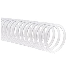 Kayreb Şeffaf 100 Adet 8 mm Spiral Plastik Helezon
