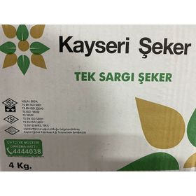 Kayseri Şeker 4 kg Tek Sargılı Küp Şeker