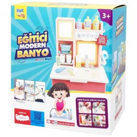 Kayyum 7040 Pembe Eğitici Sesli ve Müzikli Modern Banyo