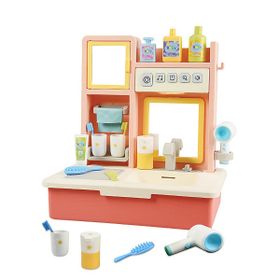 Kayyum Mavi Eğitici Sesli ve Müzikli Modern Banyo Lavabo 7041