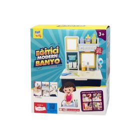 Kayyum Mavi Eğitici Sesli ve Müzikli Modern Banyo Lavabo 7041