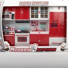 Kayyum Oyuncak 1014 Işıklı Sesli Dörtlü Modern Mutfak Seti