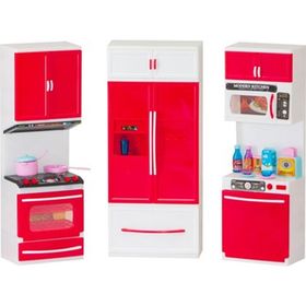 Kayyum Oyuncak 3’lü Modern Kitchen Mutfak Seti