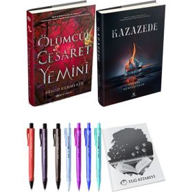 Kazazede 1 Ciltli ve Ölümcül Cesaret Yemini Ciltli - Brigid Kemmerer