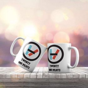 KB264 Twenty One Pilots Grup Logo Baskılı Fincan Kupa Bardak