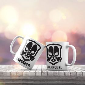 KB272 Chernobyl Logo Baskılı Fincan Kupa Bardak