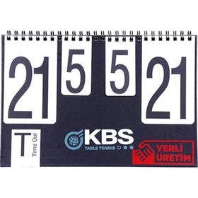 KBS Masa Tenisi Skorboard
