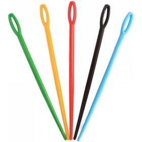 KD 5 Adet Renkli Plastik Çuvaldız İğnesi