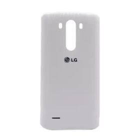 Kdr LG G3 D855 Beyaz Arka Pil Batarya Kapağı