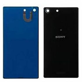Kdr Sony Xperia M5 E5603 Siyah Arka Pil Batarya Kapağı