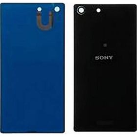Kdr Sony Xperia M5 E5603 Siyah Arka Pil Batarya Kapağı