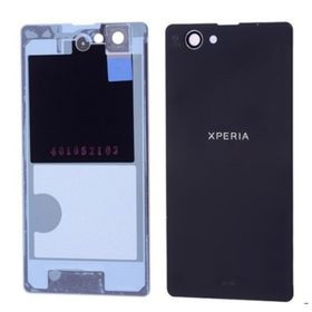 Kdr Sony Xperia Z1 Mini D5503 Siyah Arka Pil Batarya Kapağı