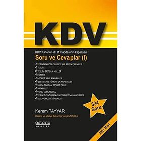 KDV Soru ve Cevaplar 1 - Kerem Tayyar - Astana Yayınları