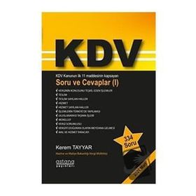 KDV Soru ve Cevaplar 1 - Kerem Tayyar - Astana Yayınları