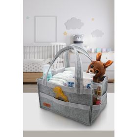 Keçe Anne Bebek Bakım Çantası Düzenleyici Organizer
