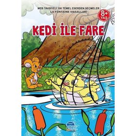 Kedi ile Fare-3.Sınıf 100 Temel Eserden Seçmeler - Jean de la Fontaine