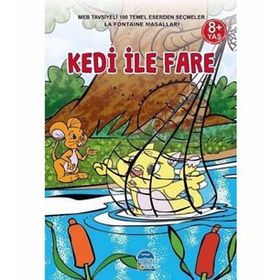 Kedi ile Fare-3.Sınıf 100 Temel Eserden Seçmeler - Jean de la Fontaine