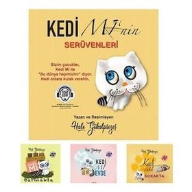 Kedi Mi'nin Serüvenleri - 3 Kitap Takım Hale Gökalpsezer