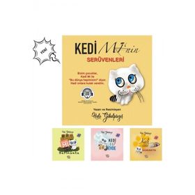 Kedi Mi'nin Serüvenleri - 3 Kitap Takım Hale Gökalpsezer